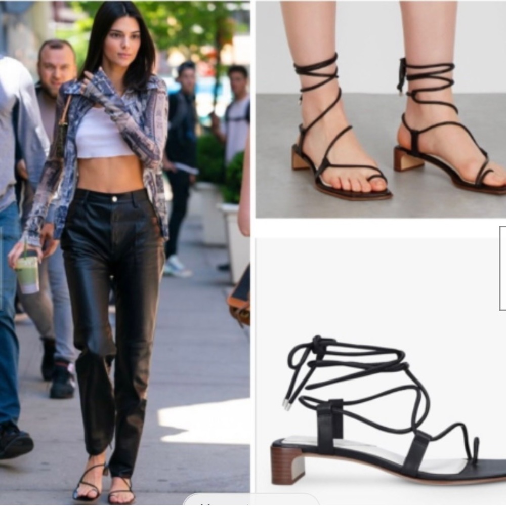 🔥NIB RAG & BONE CINDY TIE SANDAL
